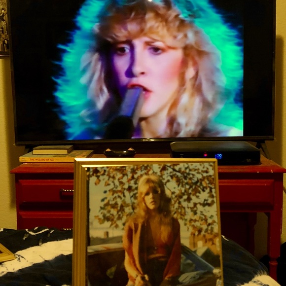 STEVIE NICKS PHOTO 8X10 FRAMD FLEETWOOD MAC 1970’S - Picture 4 of 9